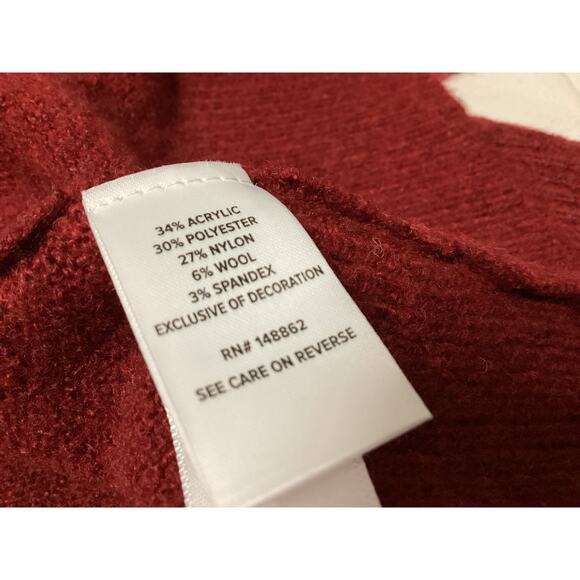 Belle Isle by torrid Button Front Cardigan embroidered size 2X red - Picture 10 of 10